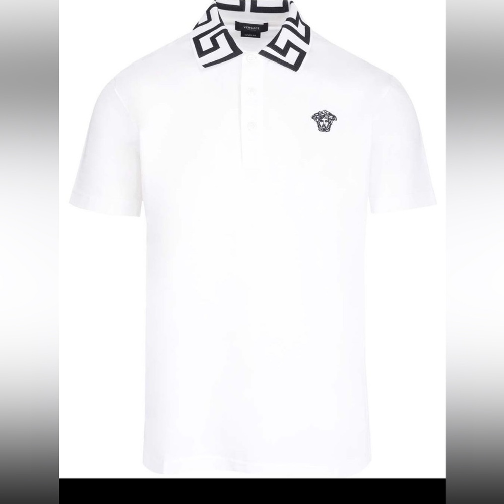 Versace men’s shirt worn once small spot can come out if take to cleaners